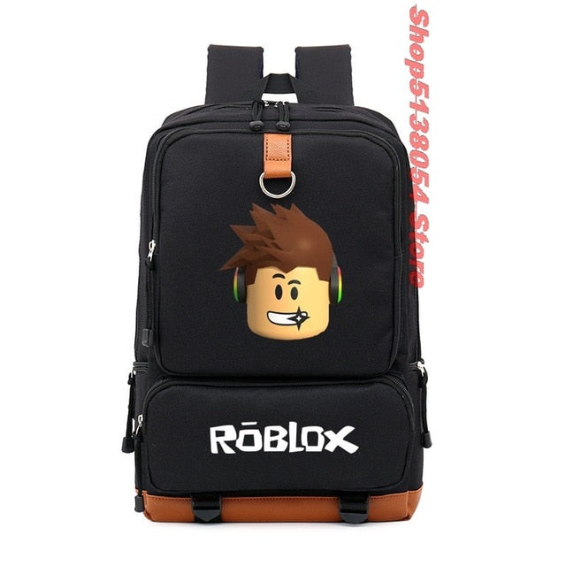 School Bags roblox backpack for teenagers Girls Kids Boys Children Student travel backpack Shoulder Bag Laptop bolsa escolar