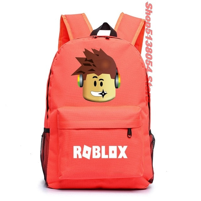 School Bags roblox backpack for teenagers Girls Kids Boys Children Student travel backpack Shoulder Bag Laptop bolsa escolar