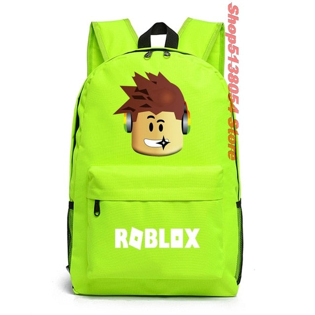 School Bags roblox backpack for teenagers Girls Kids Boys Children Student travel backpack Shoulder Bag Laptop bolsa escolar