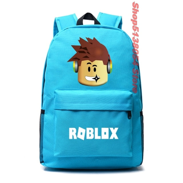 School Bags roblox backpack for teenagers Girls Kids Boys Children Student travel backpack Shoulder Bag Laptop bolsa escolar