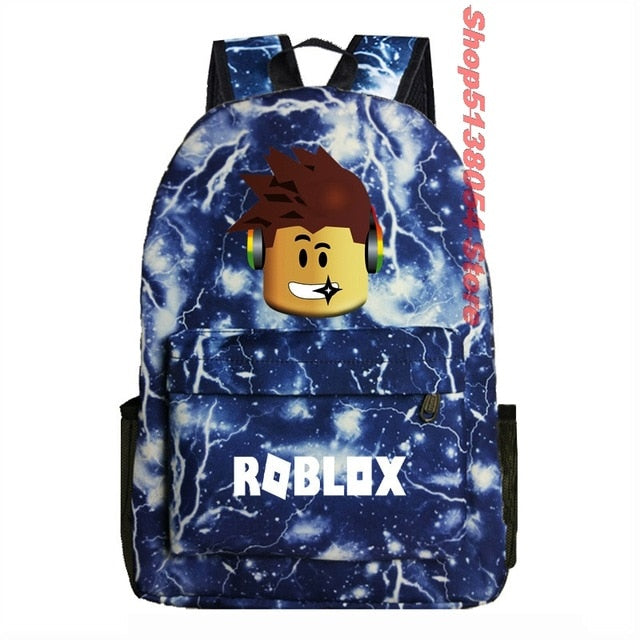 School Bags roblox backpack for teenagers Girls Kids Boys Children Student travel backpack Shoulder Bag Laptop bolsa escolar