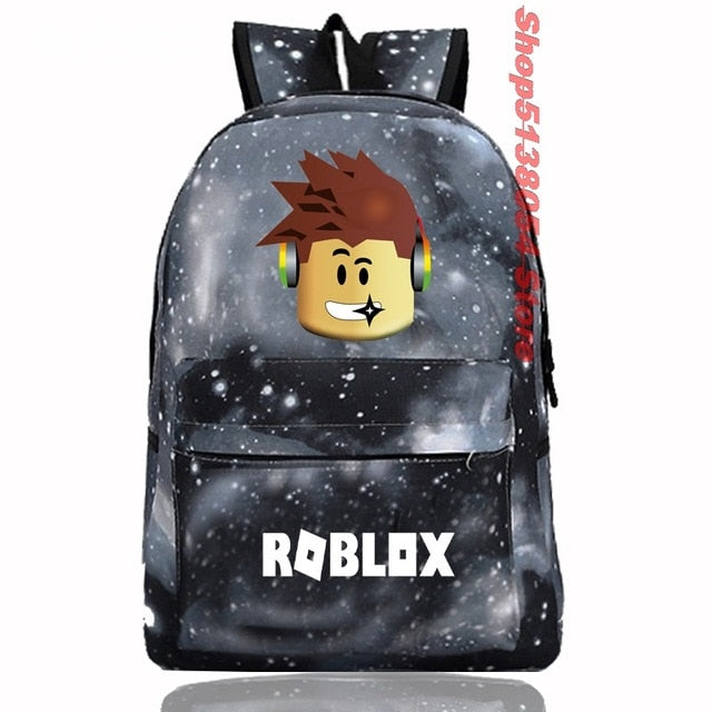 School Bags roblox backpack for teenagers Girls Kids Boys Children Student travel backpack Shoulder Bag Laptop bolsa escolar