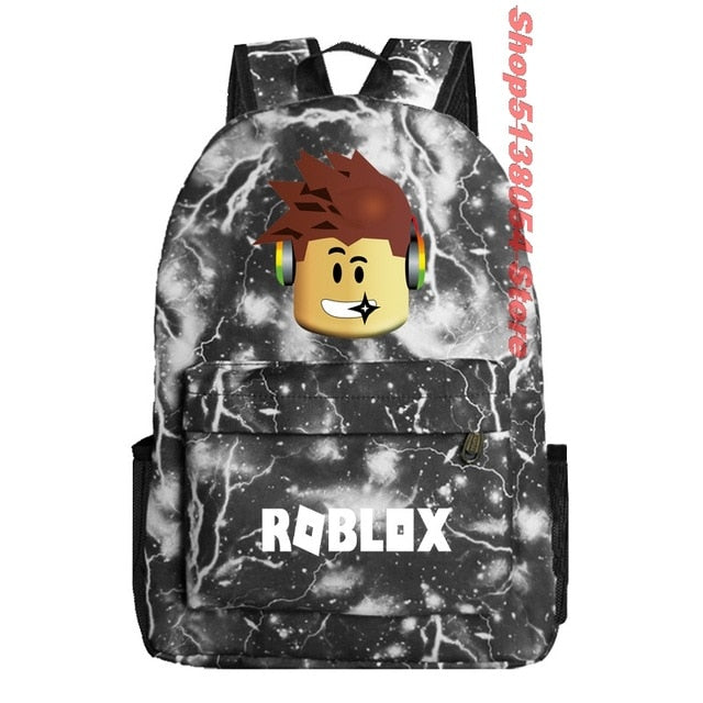School Bags roblox backpack for teenagers Girls Kids Boys Children Student travel backpack Shoulder Bag Laptop bolsa escolar