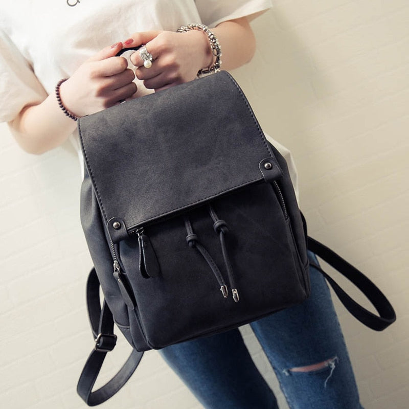 2020 New Arrival Summer Women Backpacks Canvas College Bags For Teenage Girls Ladies' Travel Backpack Black Pink School Bags