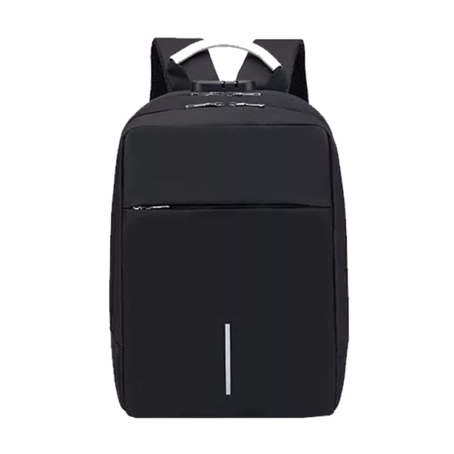 Laptop Backpack Men USB Charging 15.6 Inch Computer Notebook Anti-theft Business Travel School Bag Casual Oxford Female Mochila