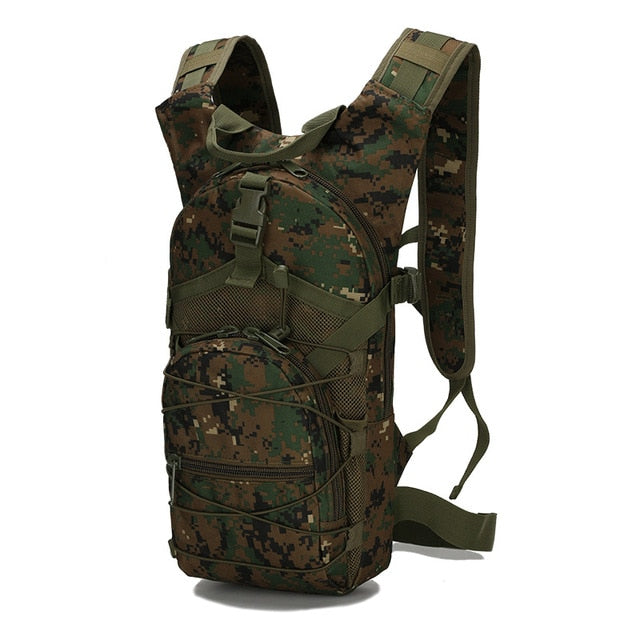 15L Ultralight Molle Tactical Backpack 800D Oxford Military Hiking Bicycle Backpack Outdoor Sports Cycling Climbing Bag