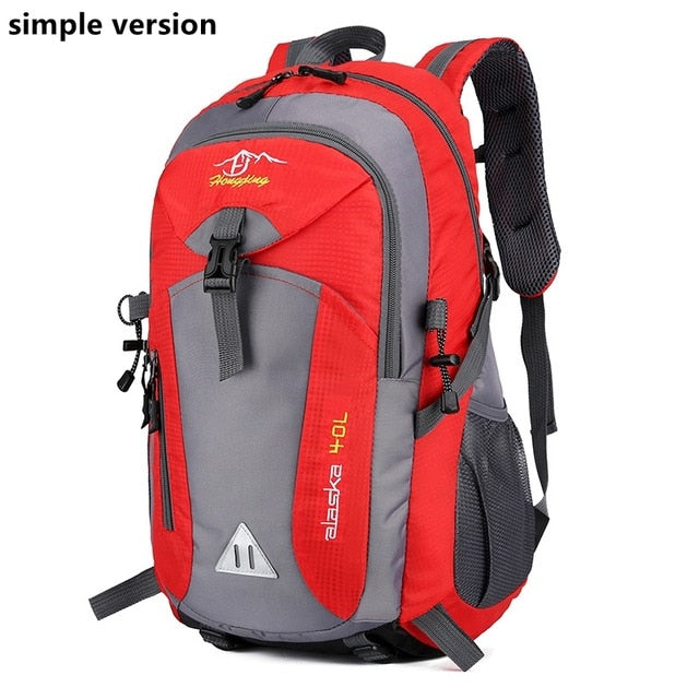 Weysfor 40L Waterproof Men Backpack Travel Pack Sports Bag Pack Outdoor Mountaineering Hiking Climbing Camping backpack For Male