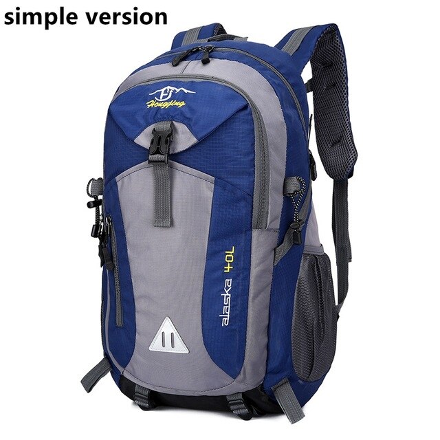 Weysfor 40L Waterproof Men Backpack Travel Pack Sports Bag Pack Outdoor Mountaineering Hiking Climbing Camping backpack For Male
