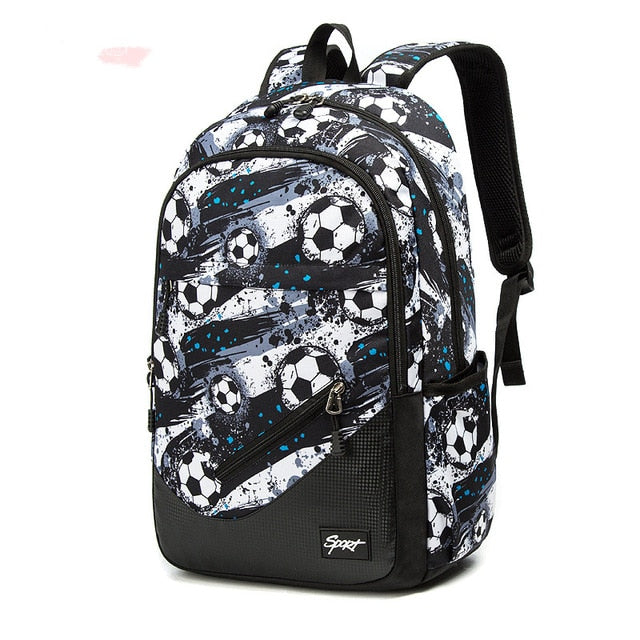 Camouflage printing school backpack Large-capacity orthopedic schoolbag for boys girls Laptop backpacks teen Nylon school bags