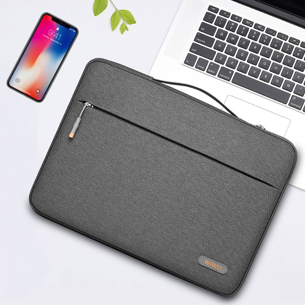 WiWU Waterproof Laptop Sleeve for MacBook Air 13 A2337 M1 Chip 2020 Simple Handle Laptop Bag Case for MacBook Pro 13 A2338 2020
