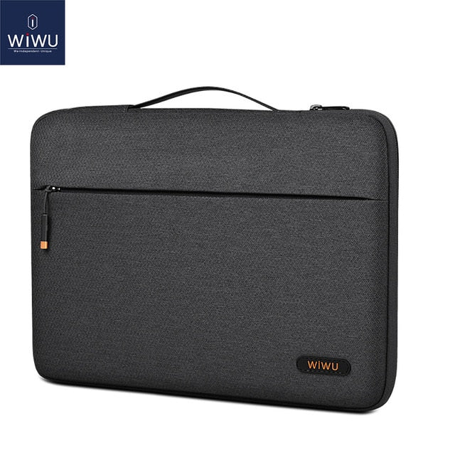 WiWU Waterproof Laptop Sleeve for MacBook Air 13 A2337 M1 Chip 2020 Simple Handle Laptop Bag Case for MacBook Pro 13 A2338 2020