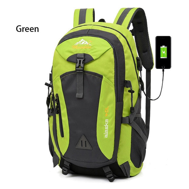 Hot Unisex Mountaineering Waterproof Backpack Men Climbing Hiking Bag Pack Outdoor Camping Travel Backpacks Cycling Sport Bags