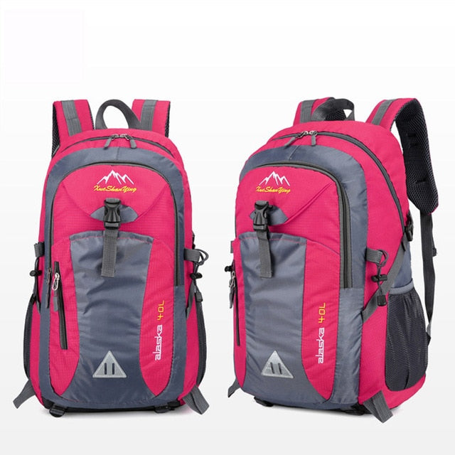 Hot Unisex Mountaineering Waterproof Backpack Men Climbing Hiking Bag Pack Outdoor Camping Travel Backpacks Cycling Sport Bags
