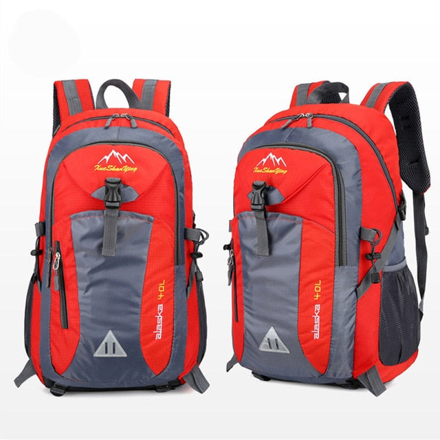 Hot Unisex Mountaineering Waterproof Backpack Men Climbing Hiking Bag Pack Outdoor Camping Travel Backpacks Cycling Sport Bags