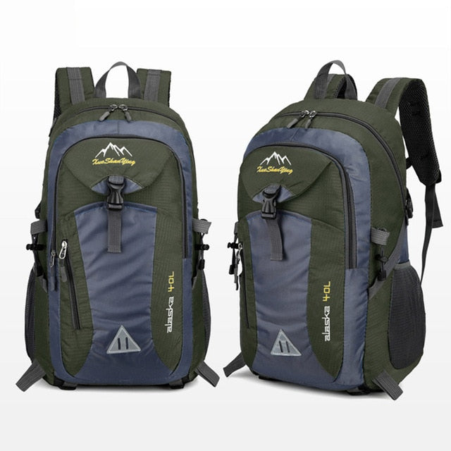 Hot Unisex Mountaineering Waterproof Backpack Men Climbing Hiking Bag Pack Outdoor Camping Travel Backpacks Cycling Sport Bags