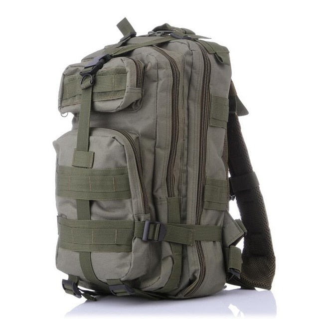 3P Tactical Backpack Military Molle Army Bag Outdoor Hiking Camping Rucksack Traveling Shoulder Bag About 30L