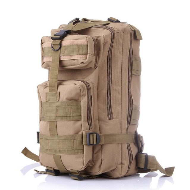 3P Tactical Backpack Military Molle Army Bag Outdoor Hiking Camping Rucksack Traveling Shoulder Bag About 30L